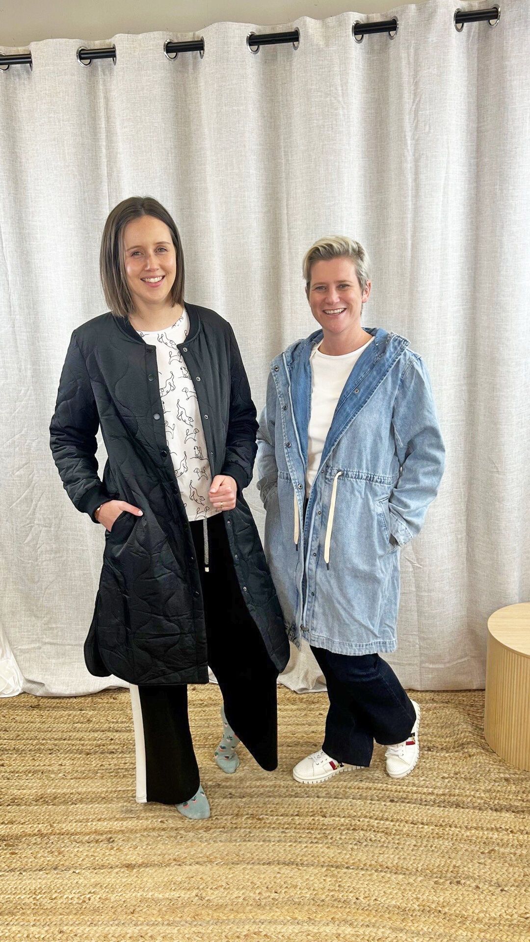 style items clothing on different bodies